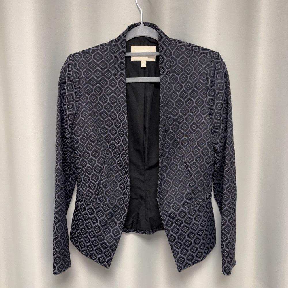 Banana Republic Jacquard Suit Jacket Blazer size S 4